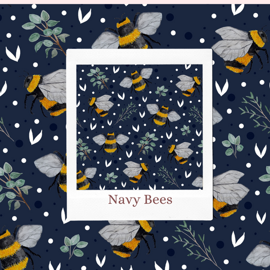 PRE ORDER - Navy Bees